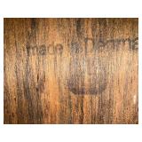 Danish Rosewood Tambour Door Cabinet Highboard - Mid-Century Modern, Made in Denmark