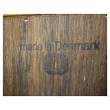 Danish Rosewood Tambour Door Cabinet Highboard - Mid-Century Modern, Made in Denmark