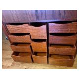 Danish Rosewood Tambour Door Cabinet Highboard - Mid-Century Modern, Made in Denmark