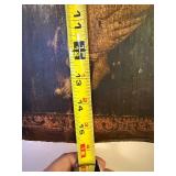 Antique Style Madonna & Child Hand Painted Religious Icon on Carved Wood Panel