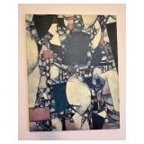 Fernand Léger La Femme en Bleu Print