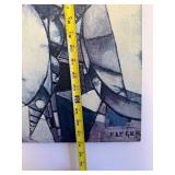 Fernand Léger La Femme en Bleu Print