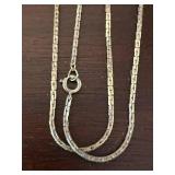 Leskovar 835 Silver Screw-Back Earrings, Filigree Necklace & Bracelet