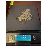 Silver & Gold Necklace Chains - Assorted Lengths