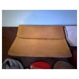 Vintage Leather Attache Case - Belt, Scarves, Gloves & Pouch