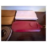 Vintage Leather Attache Case - Belt, Scarves, Gloves & Pouch