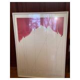 Pat Lacroix Art Expo 1982 New York Framed Print