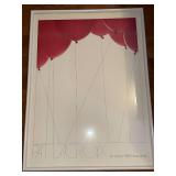 Pat Lacroix Art Expo 1982 New York Framed Print