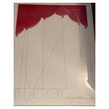 Pat Lacroix Art Expo 1982 New York Framed Print