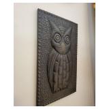 MH-507 Sova Owl Metal Wall Plaque - Minsk Art Factory