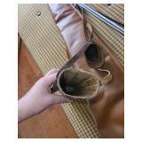 Vintage Gun Cleaning Kit - 4 Rods, Brushes, Patches & Leather Case