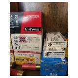 Remington, Federal & Winchester Ammunition Boxes - .22, .223 Rem, 12 Gauge