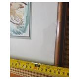 White Oak Gallery Framed Watercolor Birds Painting