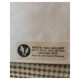 White Oak Gallery Framed Watercolor Birds Painting