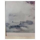 Dog & Hare Art Prints - 3 Framed Vintage Illustrations