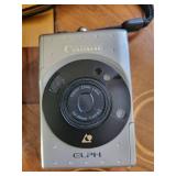 Nikon 35mm AF Film Camera w/ 35mm f/2.8 Lens & Canon ELPH Digital Camera & Leather Cases