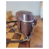 Exakta Varex IIb 35mm SLR - 50mm Lens - Made in Germany - Leather Case