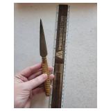 Wooden-Handled Knife, White Envelopes