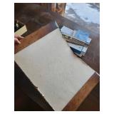 Wooden-Handled Knife, White Envelopes