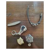 Vintage Watches Lot - Armitron WR330FT, Zehut Calendar, Sicura Diver, Gold Dress Watch (Lot of 4)