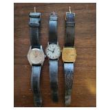 Swiss Army, Timex & Pulsar Watches