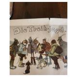 A. Roeseler Die Treibjagd - Vintage German Hunting Prints (Lot of 2)