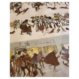 A. Roeseler Die Treibjagd - Vintage German Hunting Prints (Lot of 2)