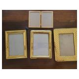 Gold-Tone Picture Frames - Assorted Sizes