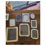 Metal Picture Frames - Vintage Assorted Rectangular & Oval Styles
