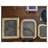 Metal Picture Frames - Vintage Assorted Rectangular & Oval Styles