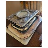 Metal Picture Frames - Vintage Assorted Rectangular & Oval Styles