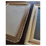 Metal Picture Frames - Vintage Assorted Rectangular & Oval Styles