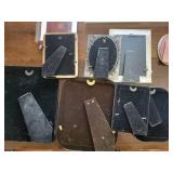 Metal Picture Frames - Vintage Assorted Rectangular & Oval Styles