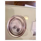 Restoration Hardware Antique Silver Mini Frames Set of Three