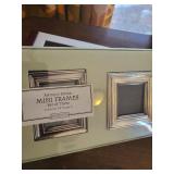 Restoration Hardware Antique Silver Mini Frames Set of Three