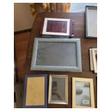 Assorted Picture Frames - Mixed Sizes & Finishes for Wall & Table Decor