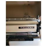 Triumph Perfekt Portable Typewriter - Vintage Manual Typing Machine in Case