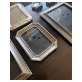 Assorted Silver-Tone Ornate Photo Frames - Rectangular, Octagonal & Novelty Shapes