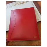 MKP Red Leather Portfolio