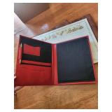 MKP Red Leather Portfolio