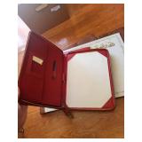 MKP Red Leather Portfolio