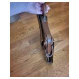 Monarch Leather Attache Case - Vintage Brown Briefcase with Brass Lock