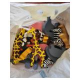 Assorted Wooden Animal Shapes - Colorful Kids