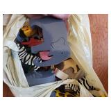 Assorted Wooden Animal Shapes - Colorful Kids