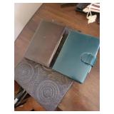 Agenda 1968 - Vintage Italian Leather-Bound Diary/Calendar (2 Volumes)