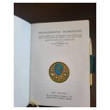 Agenda 1968 - Vintage Italian Leather-Bound Diary/Calendar (2 Volumes)