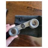 Handy Lady Pocket Binoculars w/ Case & Sharp EL-340 ELSI Mate Calculator