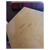 Hexagonal Hand-Painted Floral Lacquer Box - Made in China