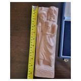 Hl. Christophorus Statuette & Krizik Medal & June 1993 Medallion Set in Blue Box