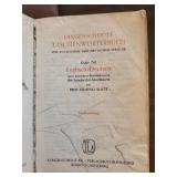 Langenscheidt Taschenwörterbuch English-German (1937) - Frz Phrasebook & Devotional Books